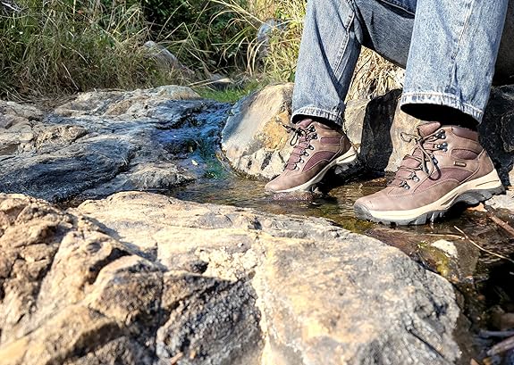 PeakTread Relaxed Fit Lightweight Waterproof Hiking Boots