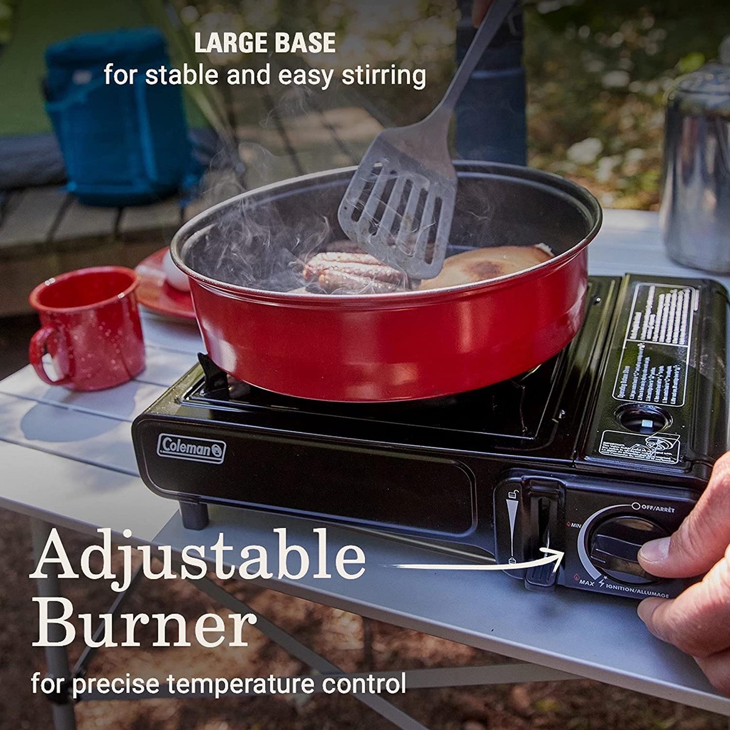 Classic Portable 1-Burner Butane Stove With Carry Case