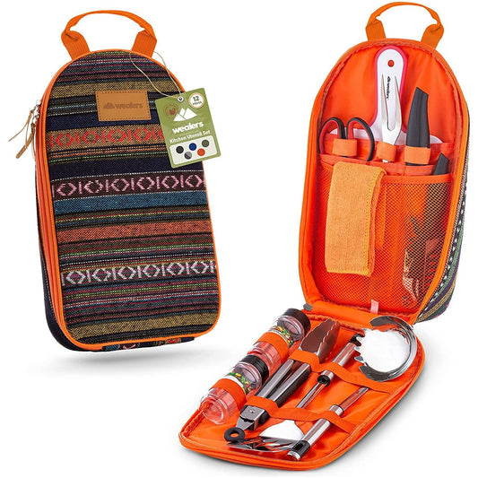 Compact Camp Kitchen Cooking Utensil Set